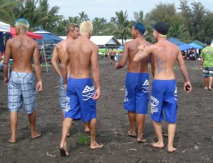Hawaiian Canoe Club Team